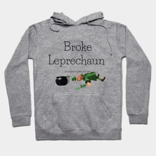 inflation and a broke leprechaun Hoodie